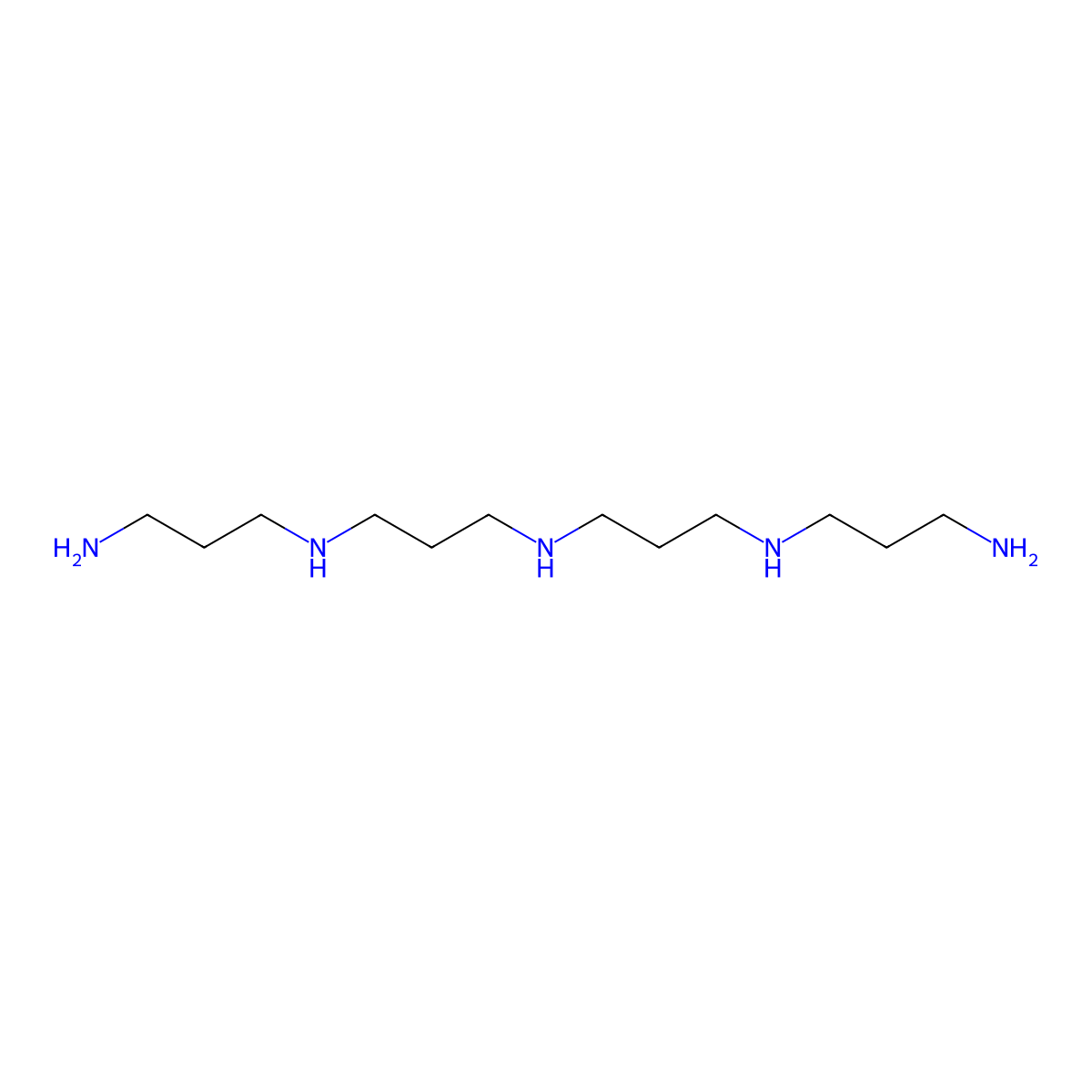 Caldopentamine molecular structure, CAS 13274-42-5