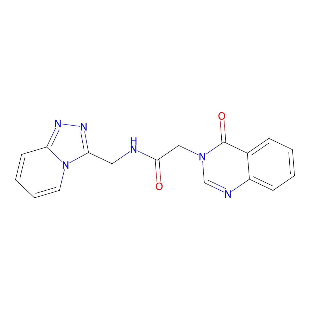 2-(4-oxoquinazolin-3(4H)-yl)-N-([1,2,4]triazolo[4,3-a]pyridin-3-ylmethyl)acetamide molecular structure, CAS 1327442-36-3