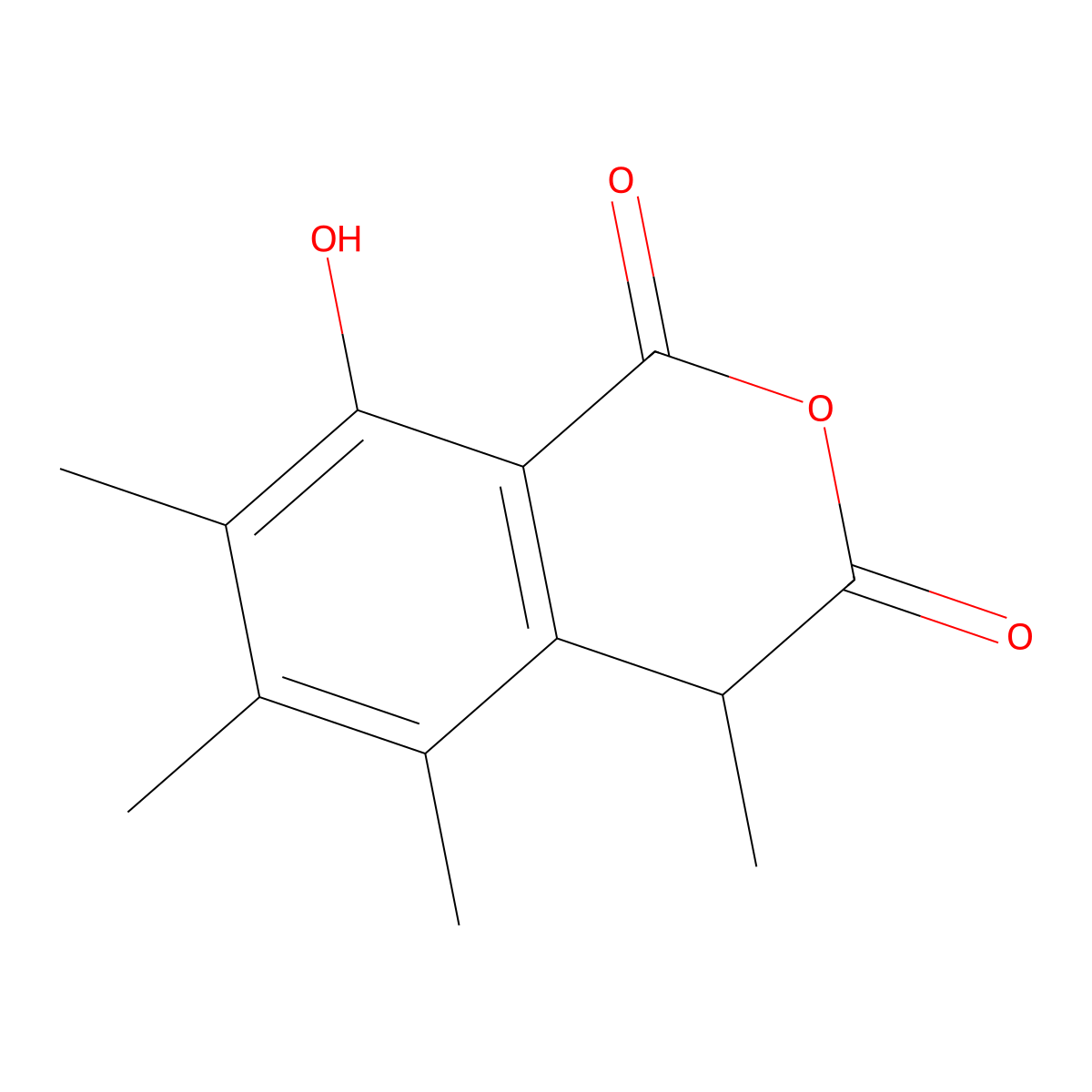 Sclerin molecular structure, CAS 13277-76-4