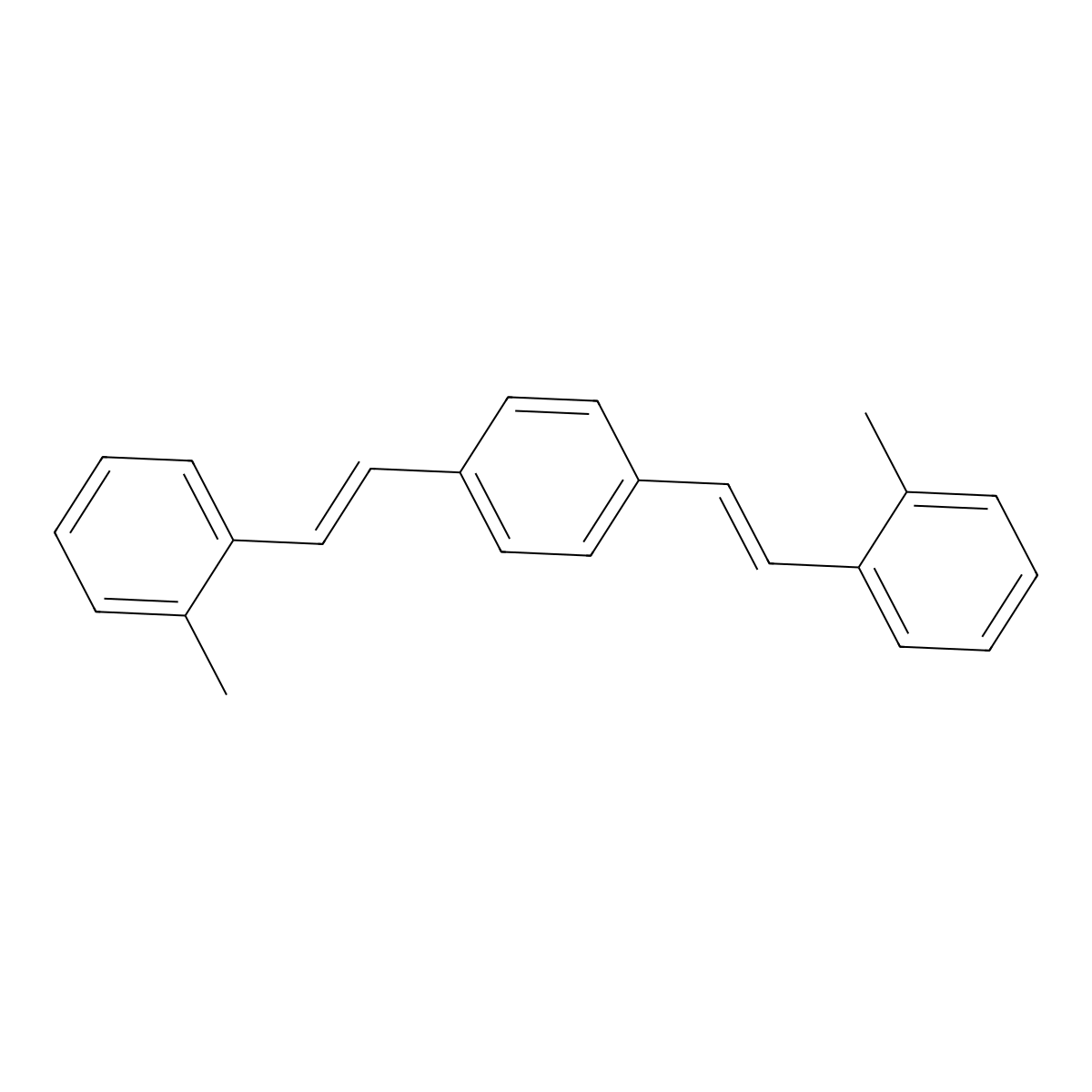 Bis-MSB molecular structure, CAS 13280-61-0