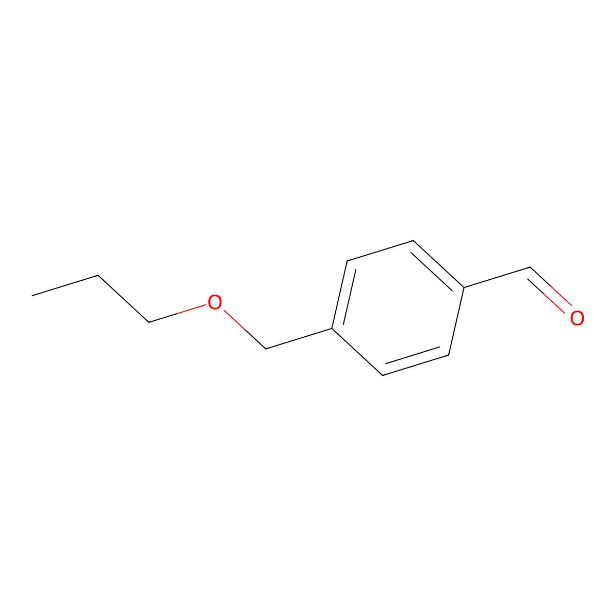 4-(Propoxymethyl)benzaldehyde molecular structure, CAS 132850-59-0