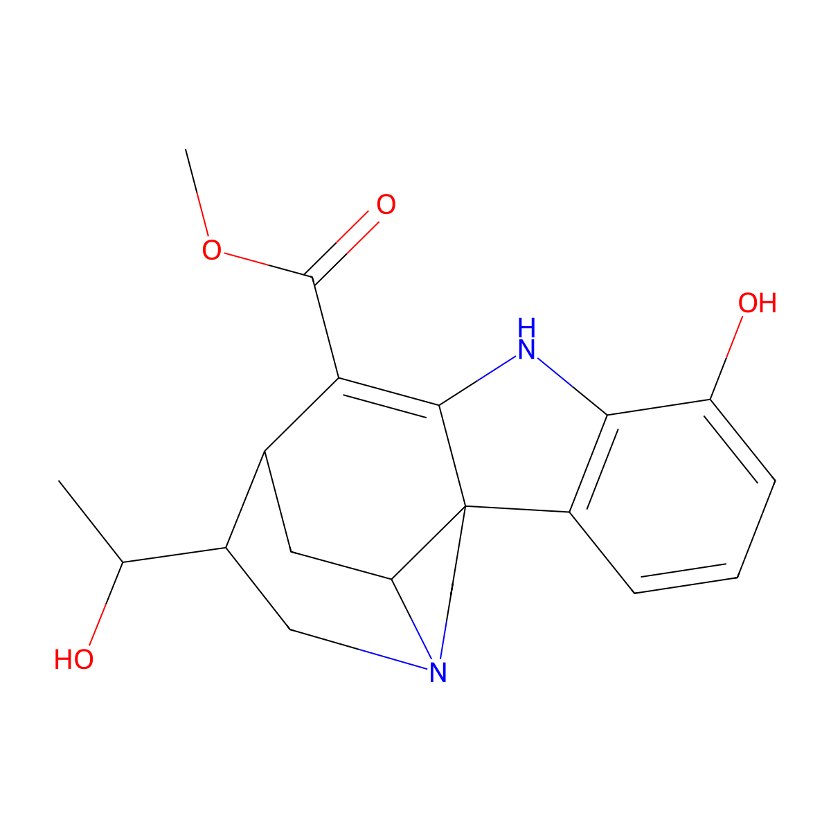 19-Epi-scholaricine molecular structure, CAS 132923-06-9