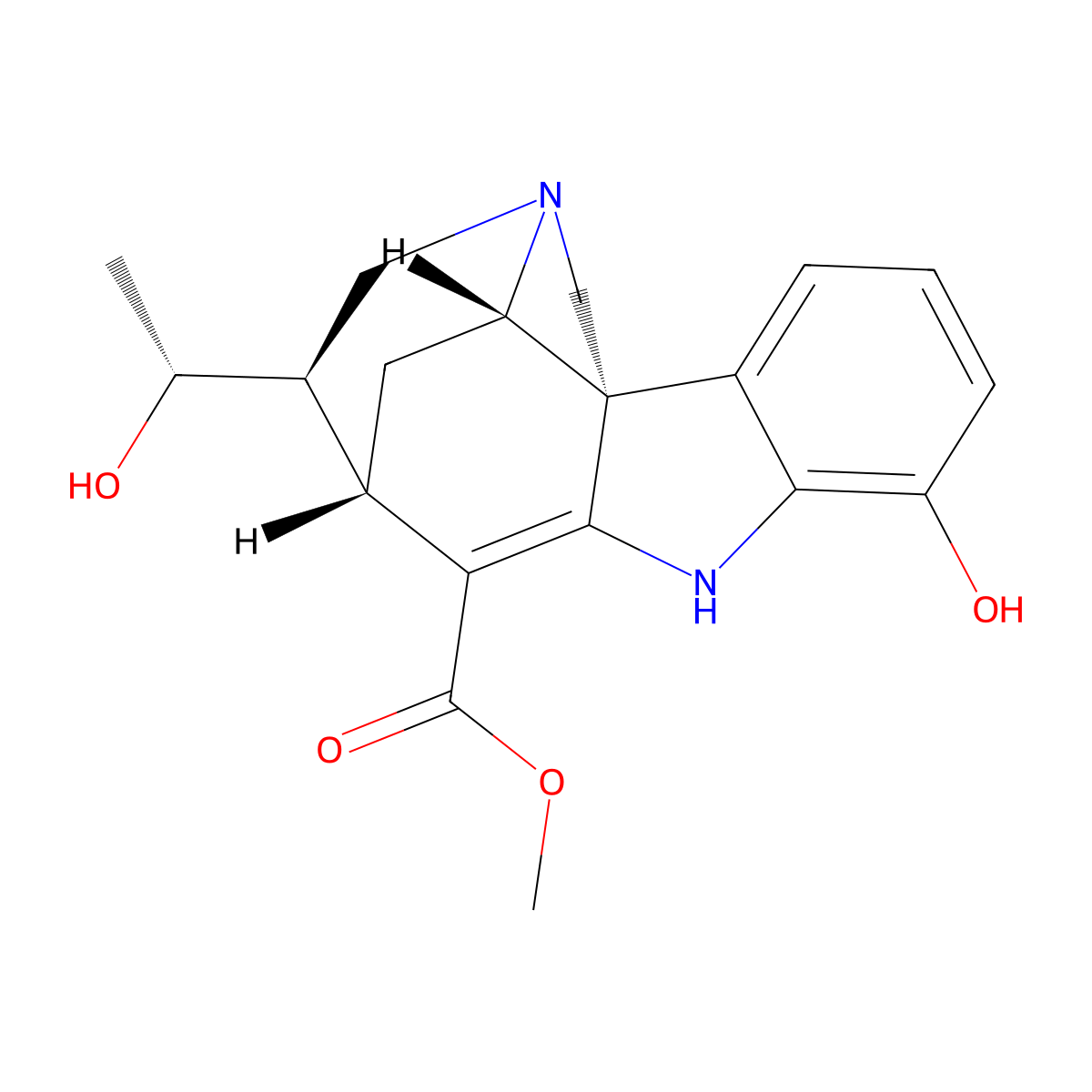 19-Epi-scholaricine molecular structure, CAS 132923-06-9