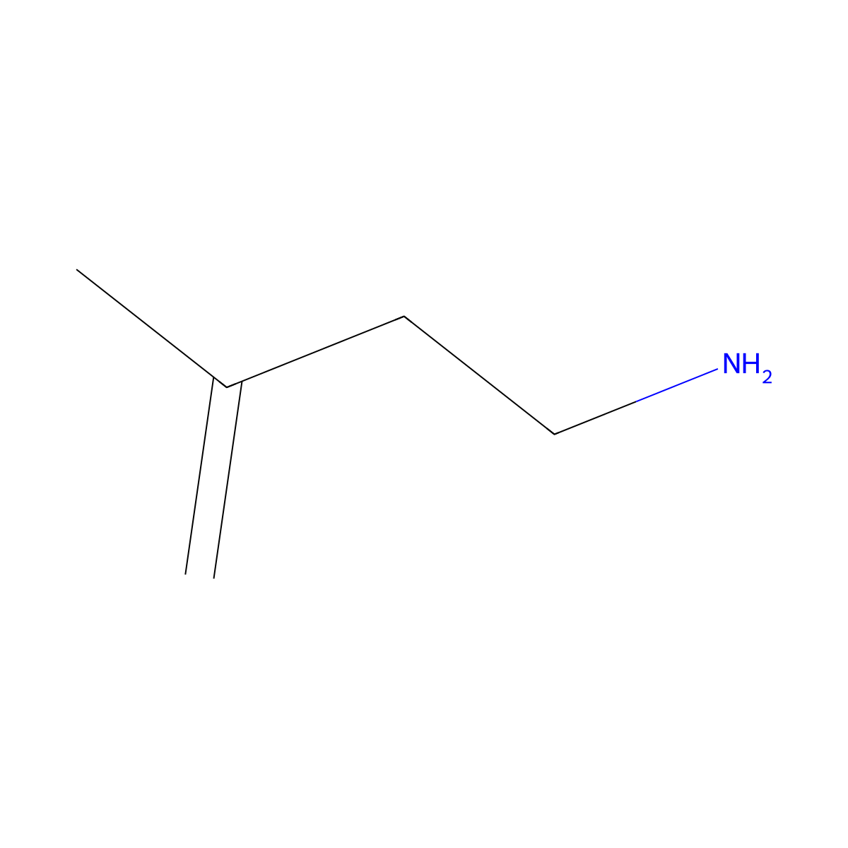 3-Methyl-3-buten-1-amine molecular structure, CAS 13296-27-0