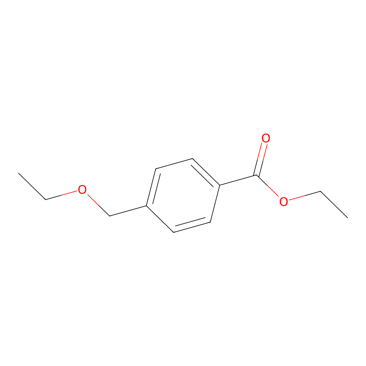 Ethyl 4-(ethoxymethyl)benzoate molecular structure, CAS 133017-02-4