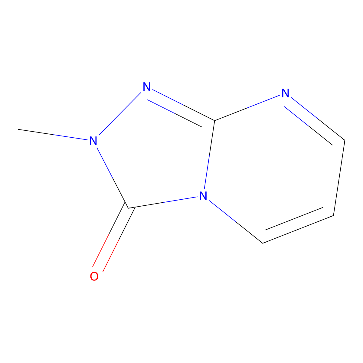 2-methyl-[1,2,4]triazolo[4,3-a]pyrimidin-3(2H)-one molecular structure, CAS 1330404-31-3