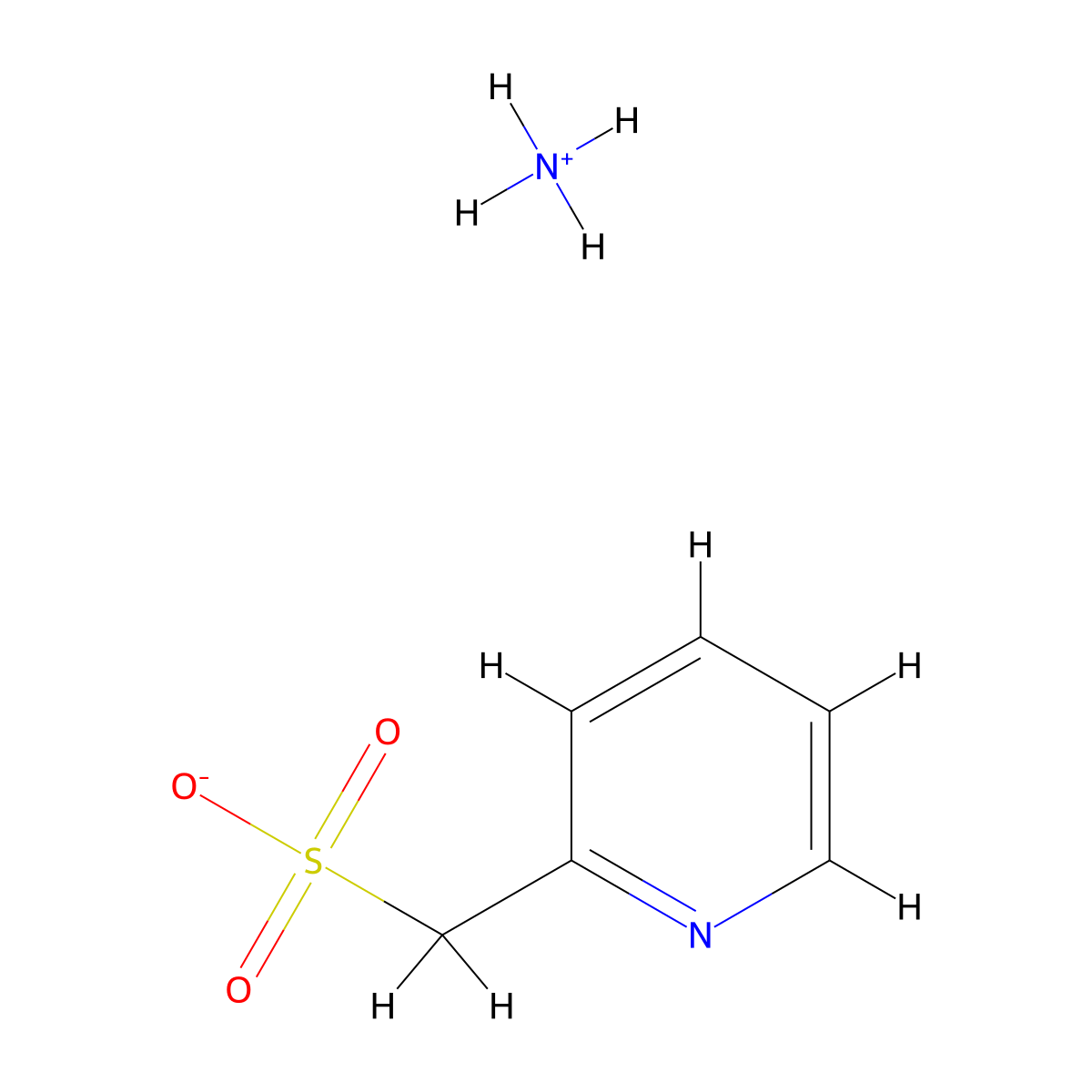 (Pyridin-2-yl)methanesulfonic acid amine molecular structure, CAS 1330529-05-9
