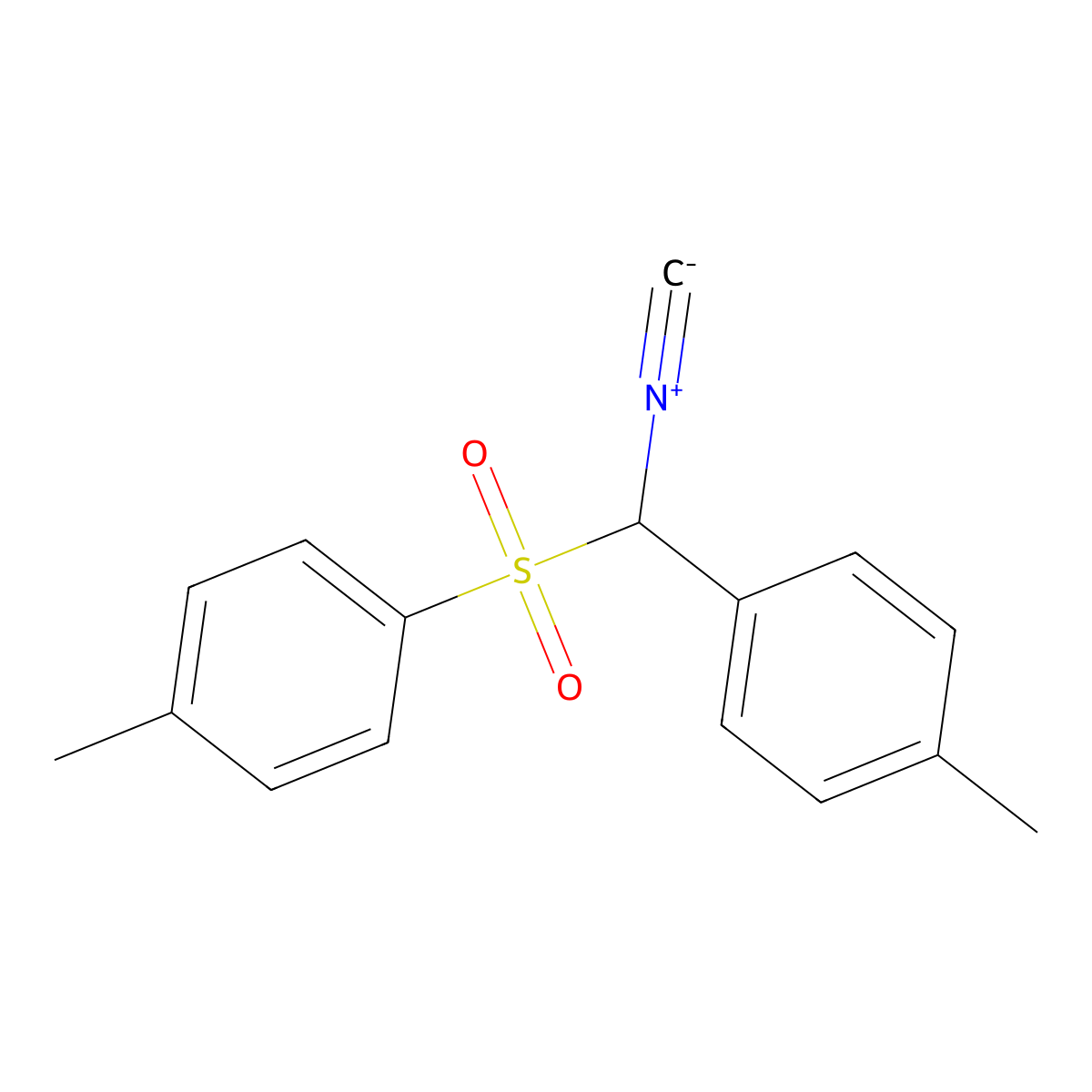 1-P-Tolyl-1-tosylmethyl isocyanide molecular structure, CAS 1330529-37-7