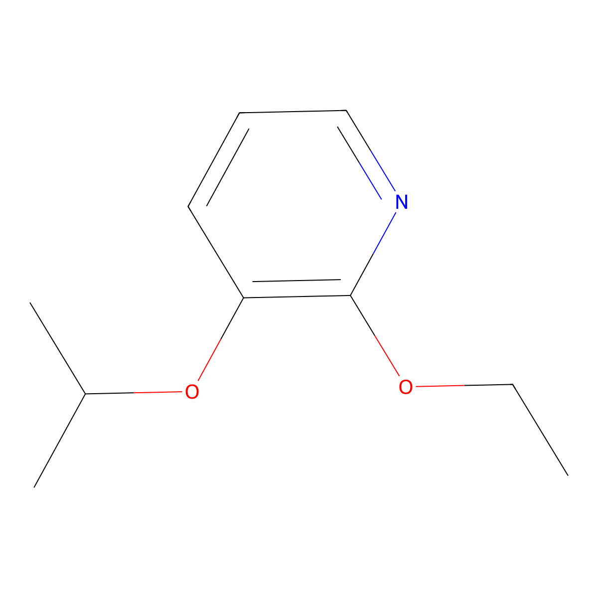 2-Ethoxy-3-isopropoxypyridine molecular structure, CAS 1330750-22-5