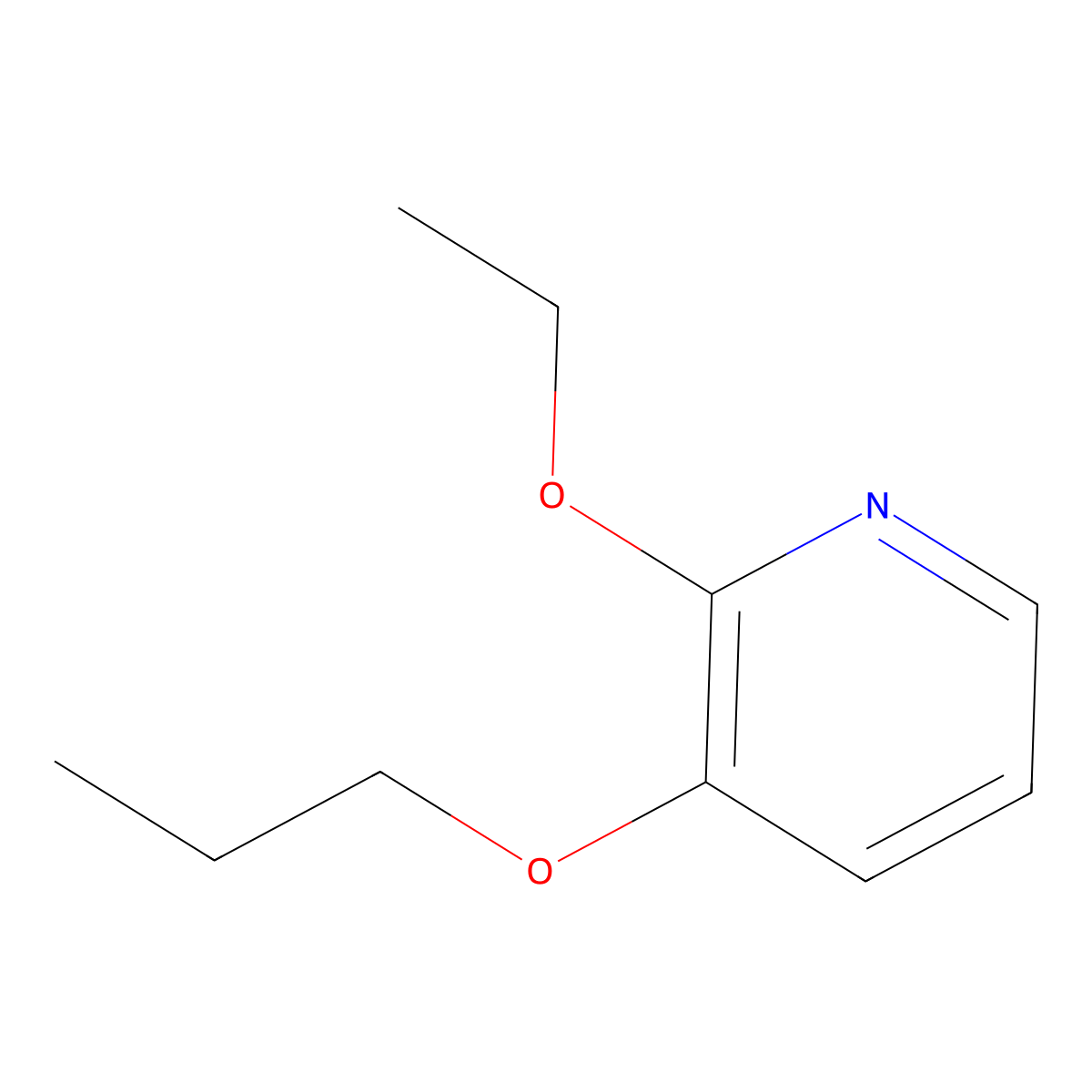 2-Ethoxy-3-propoxypyridine molecular structure, CAS 1330750-35-0