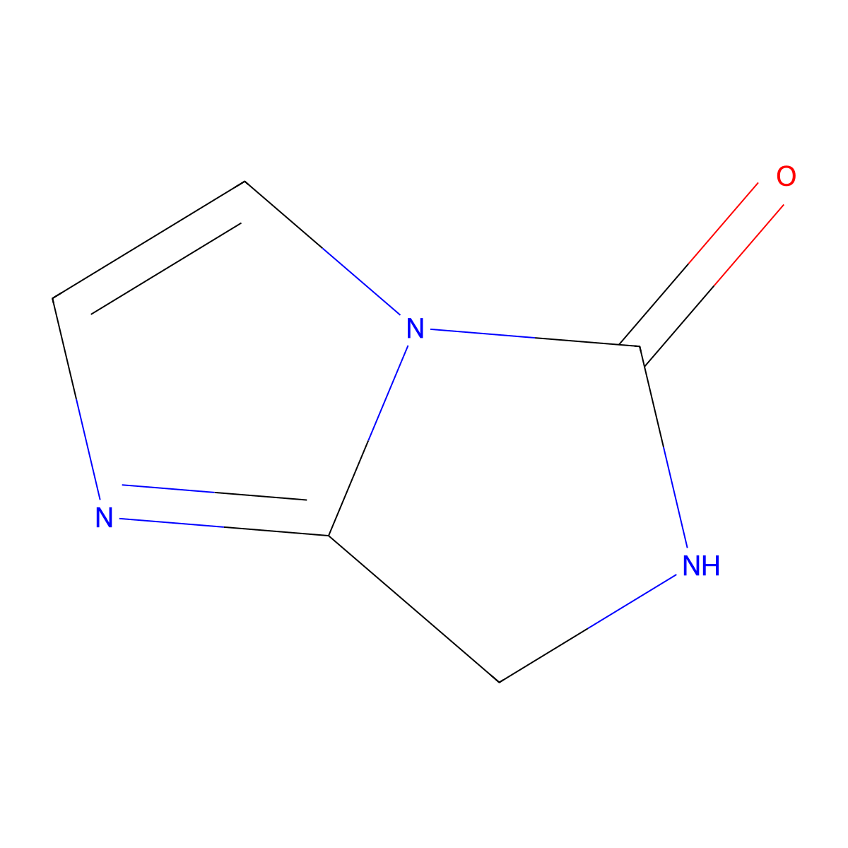 6,7-Dihydro-5H-imidazo[1,5-a]imidazol-5-one molecular structure, CAS 1330752-64-1