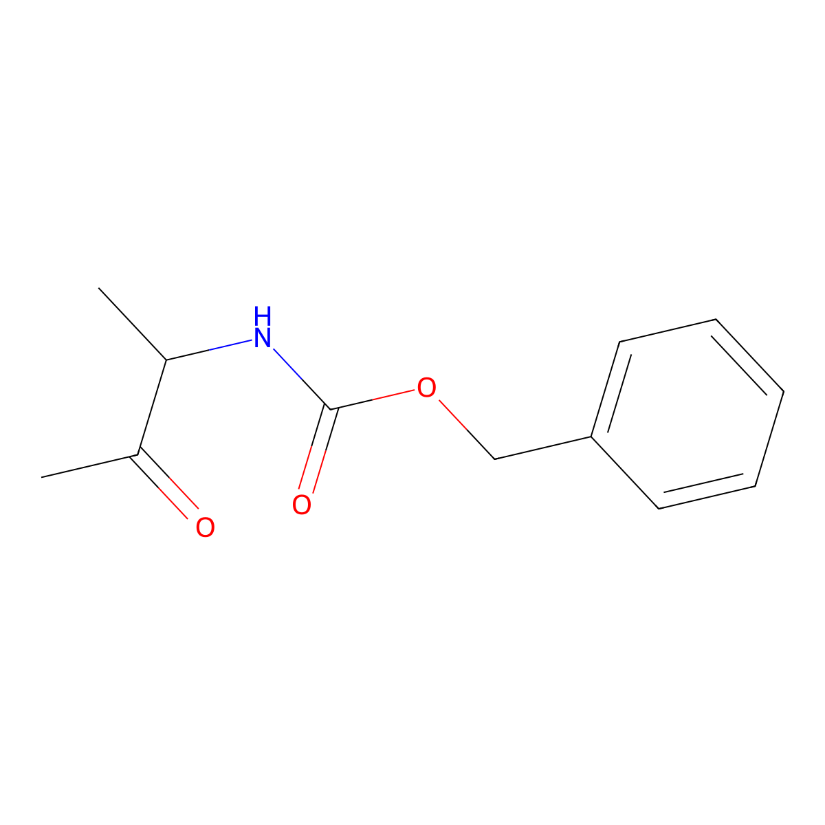 benzyl N-(3-oxobutan-2-yl)carbamate molecular structure, CAS 1330755-48-0