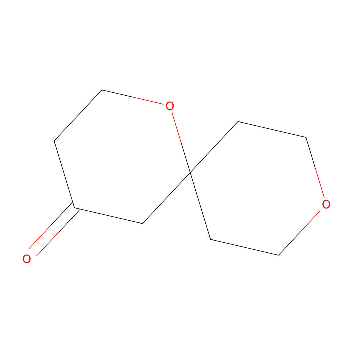 1,9-Dioxaspiro[5.5]undecan-4-one molecular structure, CAS 1330756-23-4