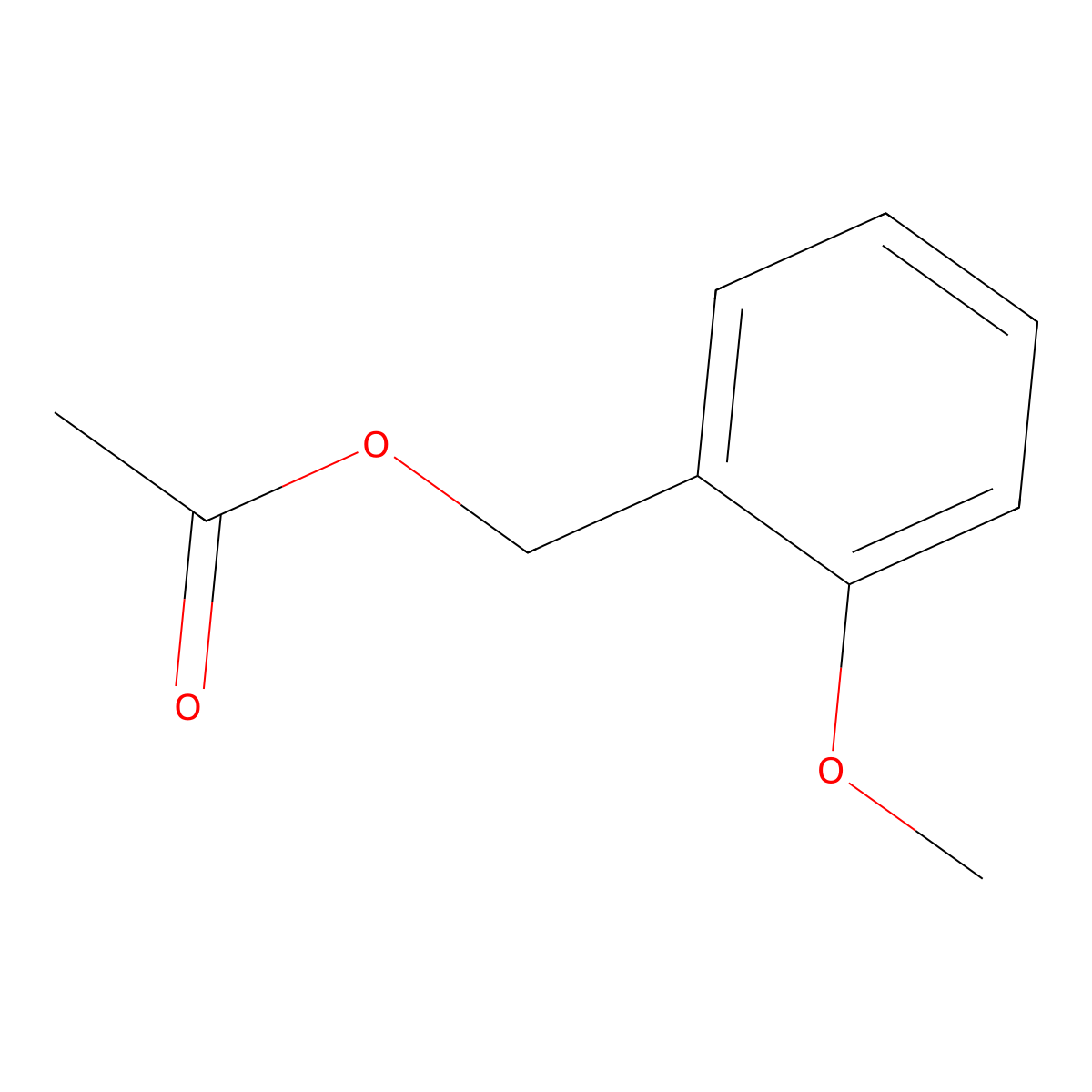 Benzenemethanol, ar-methoxy-, 1-acetate molecular structure, CAS 1331-83-5