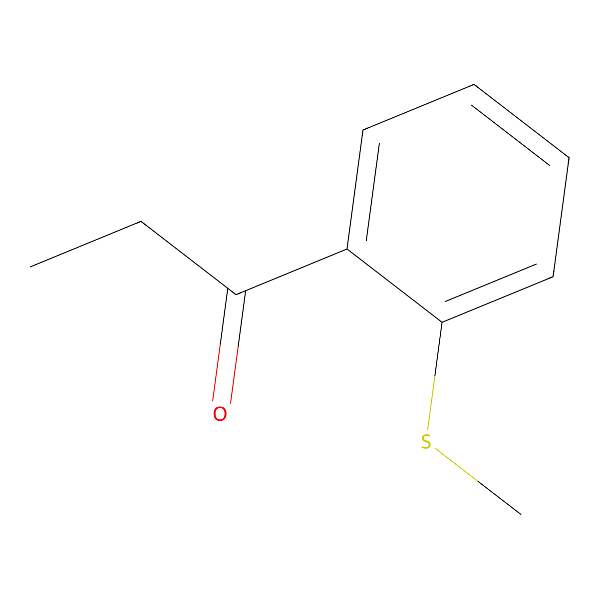 1-(2-(Methylthio)phenyl)propan-1-one molecular structure, CAS 133101-41-4