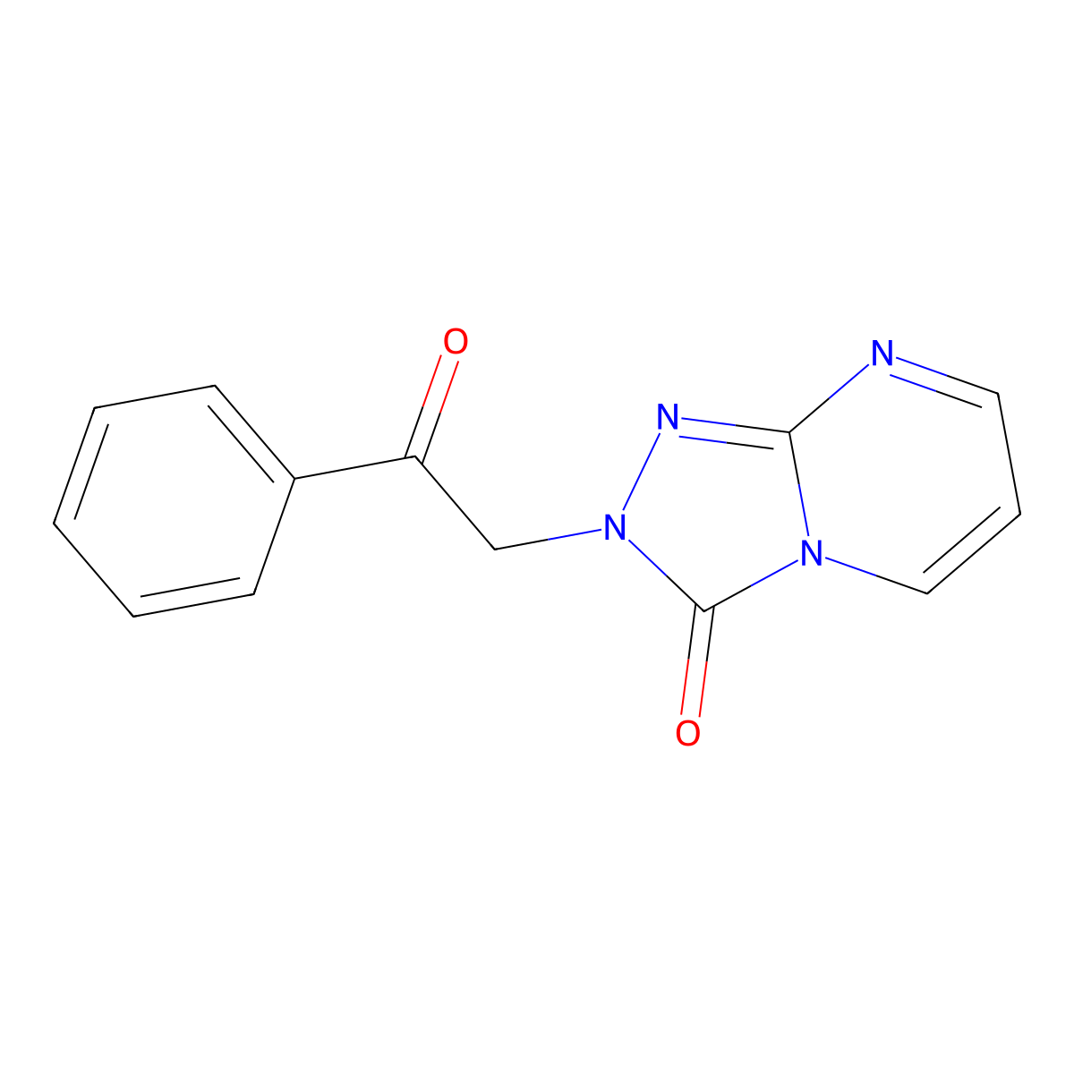 2-(2-oxo-2-phenylethyl)-[1,2,4]triazolo[4,3-a]pyrimidin-3(2H)-one molecular structure, CAS 1331241-04-3