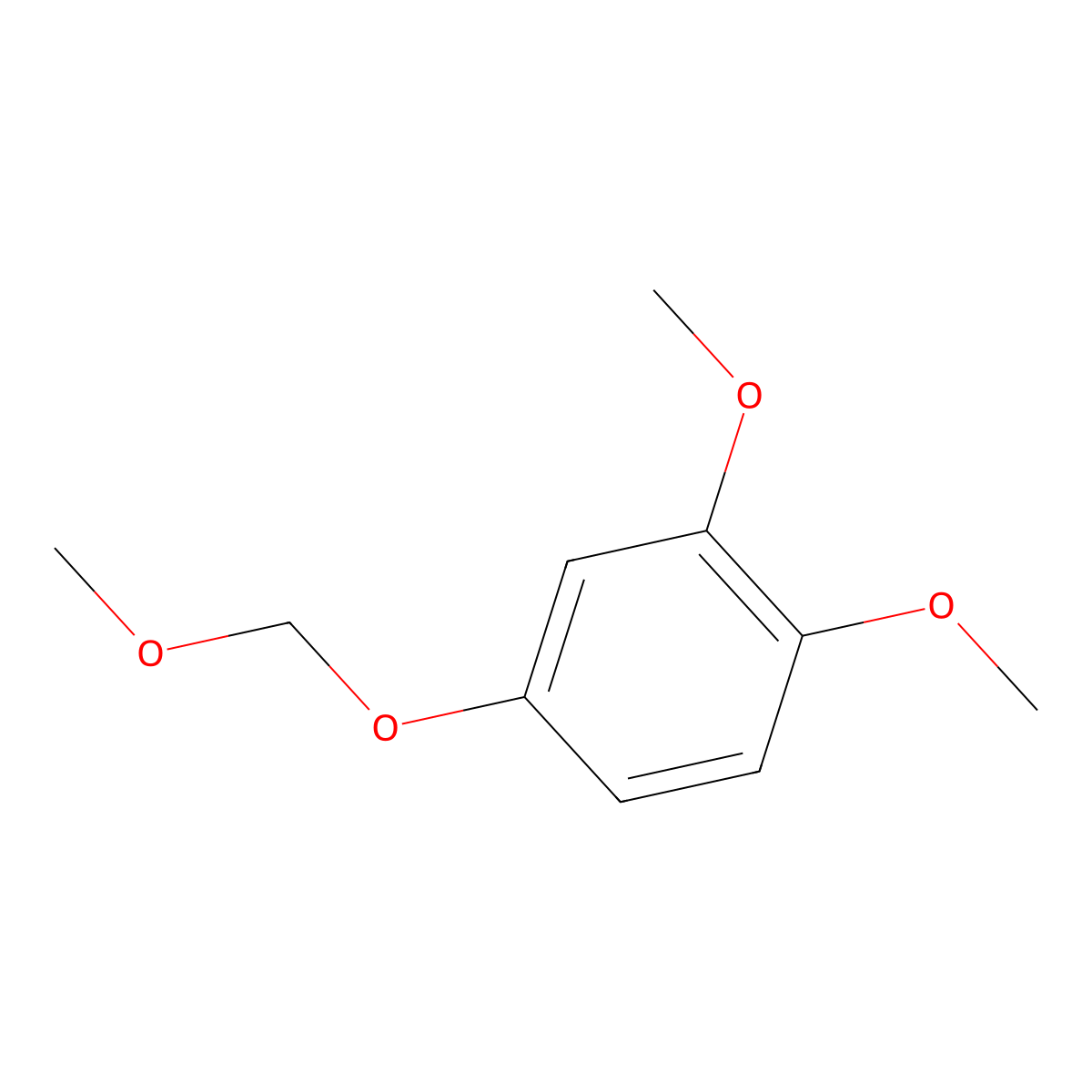 1,2-Dimethoxy-4-(methoxymethoxy)benzene molecular structure, CAS 133129-56-3