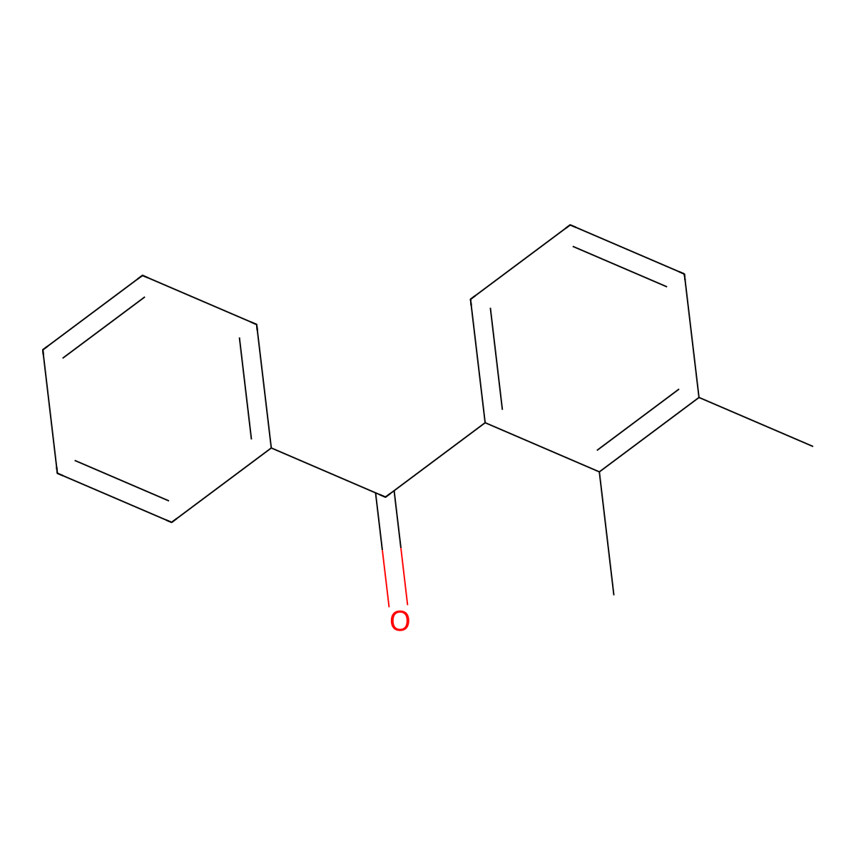 Methanone, (2,3-dimethylphenyl)phenyl- molecular structure, CAS 13319-69-2