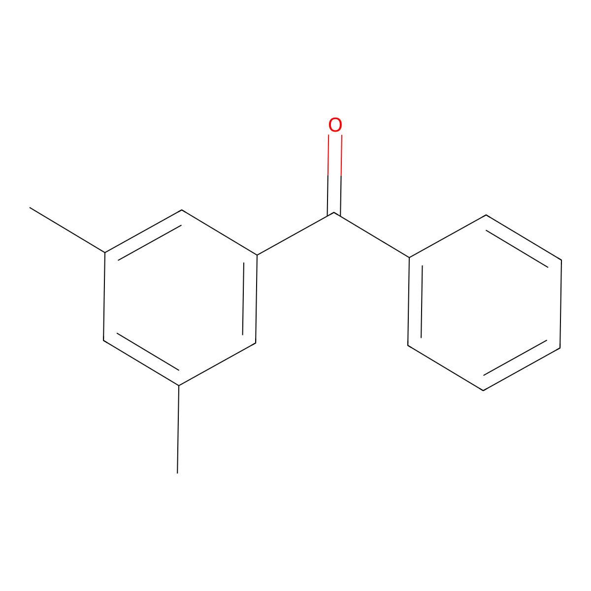 2,5-Dimethylbenzophenone molecular structure, CAS 13319-70-5