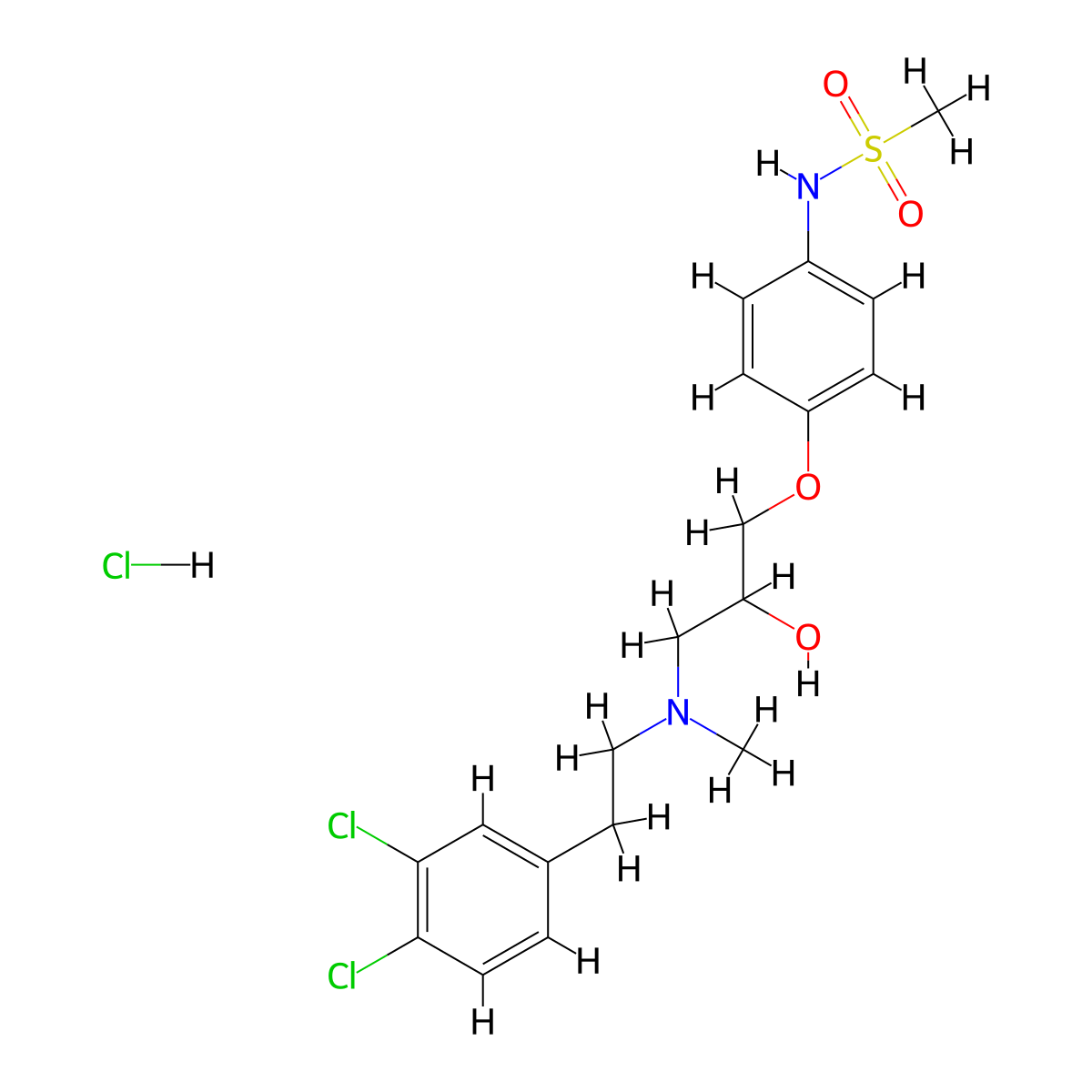 AM 92016 Hydrochloride molecular structure, CAS 133229-11-5