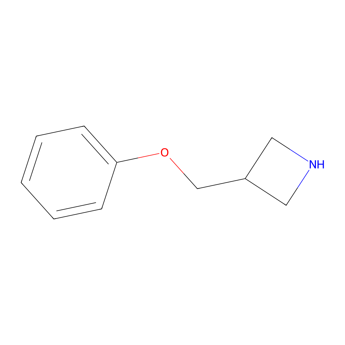 3-(Phenoxymethyl)azetidine molecular structure, CAS 1332301-00-4