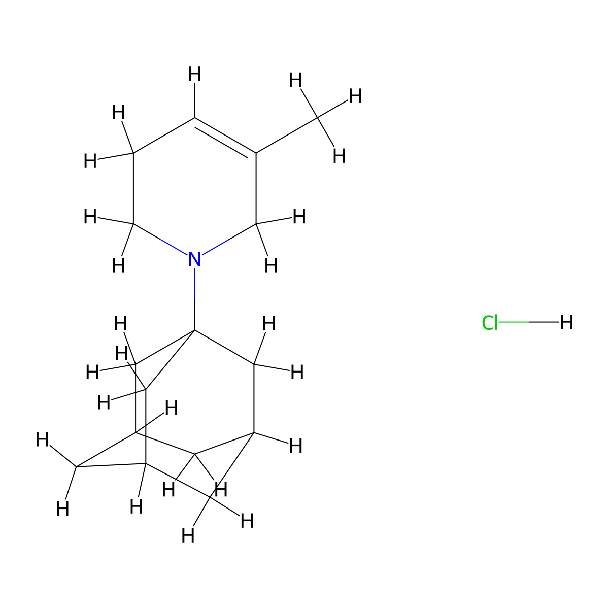 1-(1-Adamantyl)-5-methyl-1,2,3,6-tetrahydropyridine hydrochloride molecular structure, CAS 1332531-26-6
