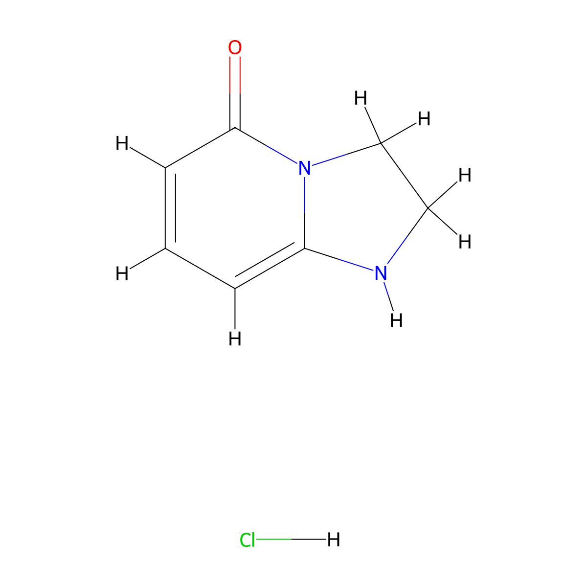 2,3-Dihydroimidazo[1,2-a]pyridin-5(1H)-one hydrochloride molecular structure, CAS 1332581-57-3
