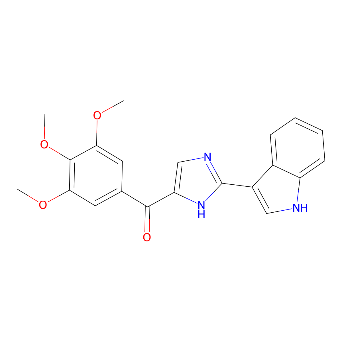 Sabizabulin molecular structure, CAS 1332881-26-1