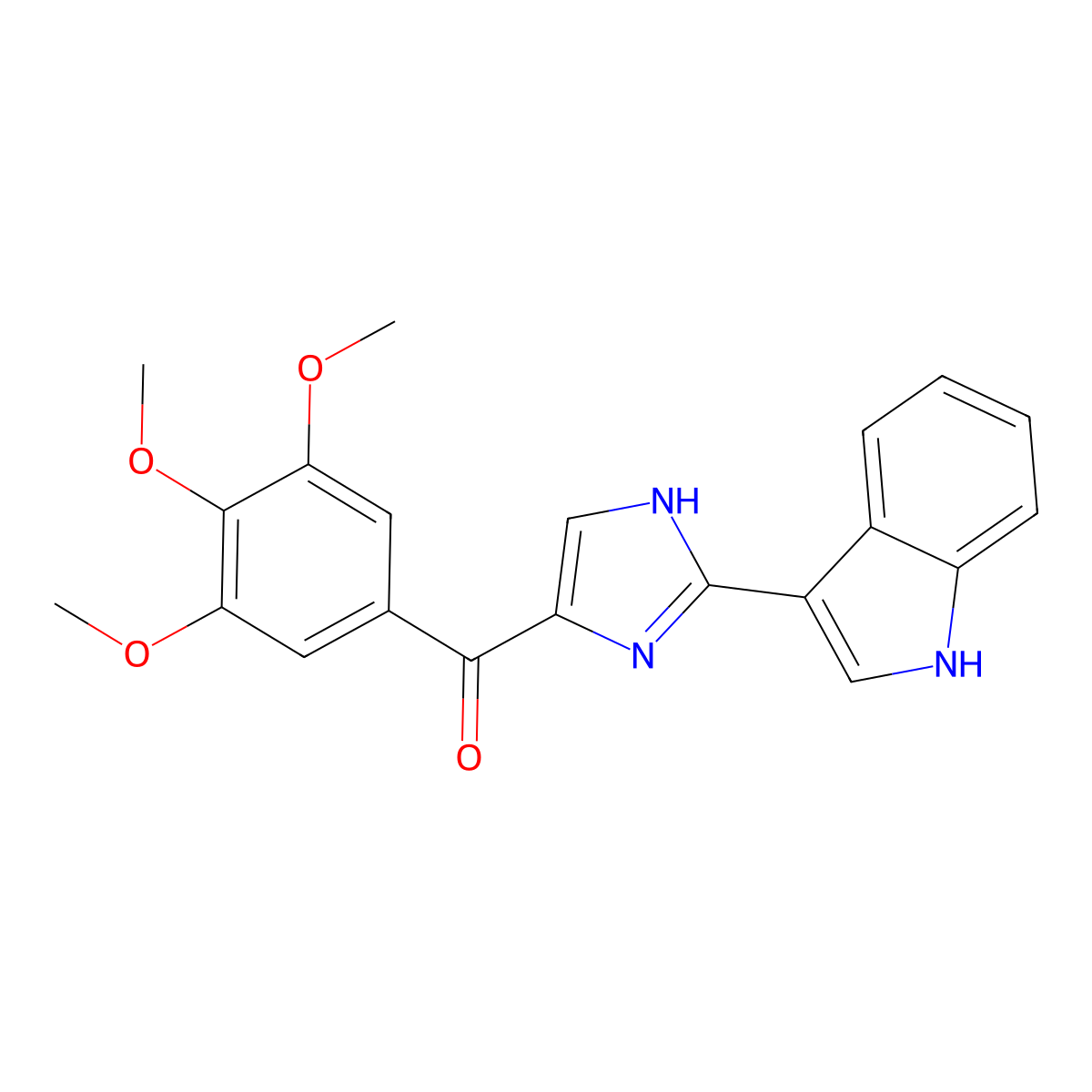 Sabizabulin molecular structure, CAS 1332881-26-1