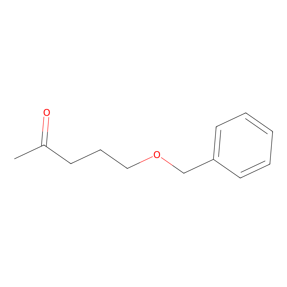 5-(Benzyloxy)pentan-2-one molecular structure, CAS 13329-18-5