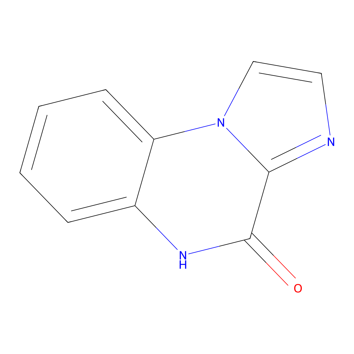 Imidazo[1,2-a]quinoxalin-4(5h)-one molecular structure, CAS 133307-45-6