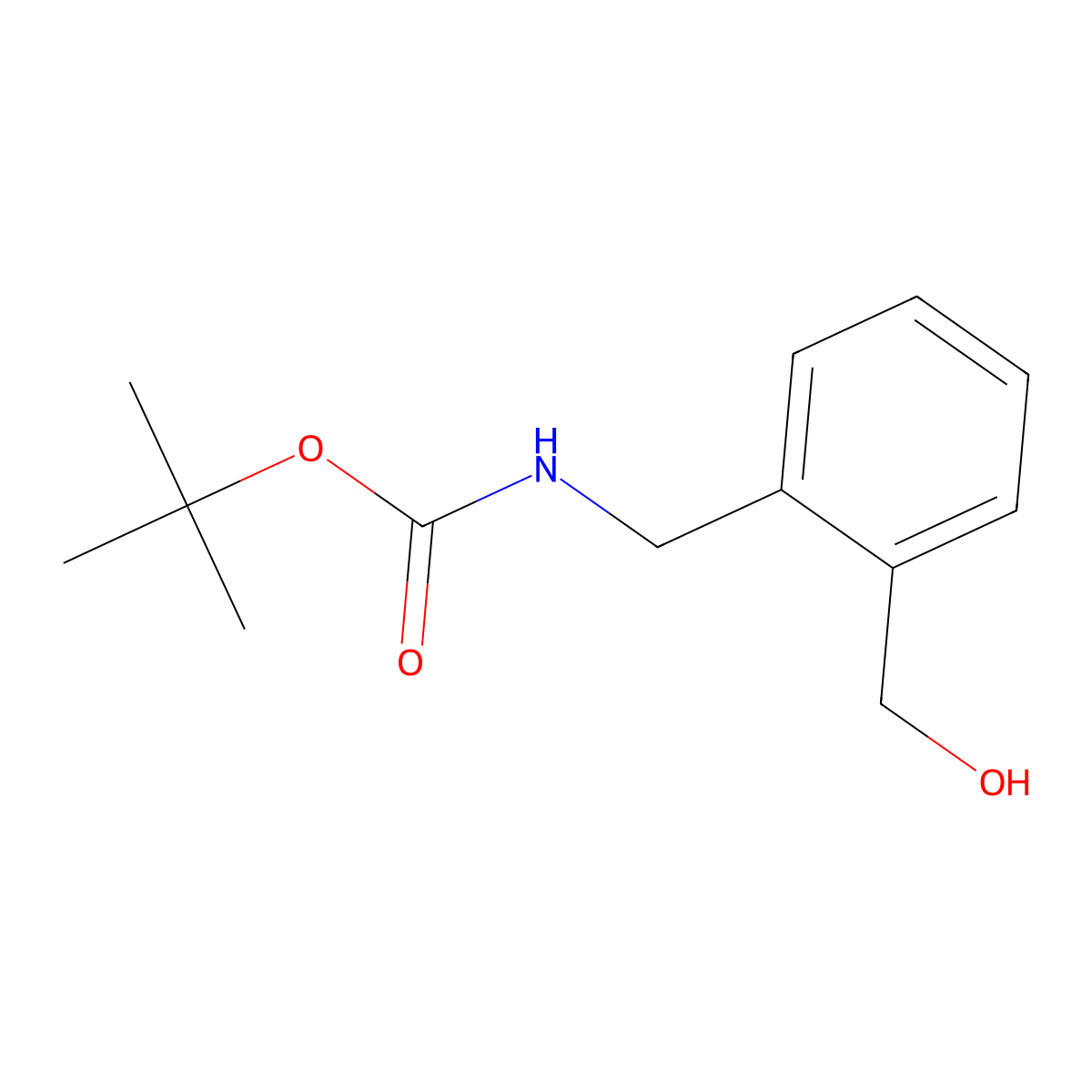 2-(Boc-aminomethyl)benzyl Alcohol molecular structure, CAS 1333114-86-5