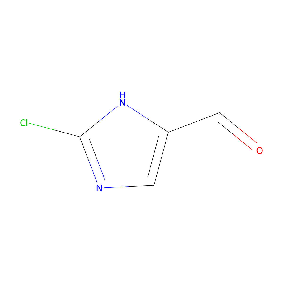 2-Chloro-1H-imidazole-5-carbaldehyde molecular structure, CAS 1333235-40-7