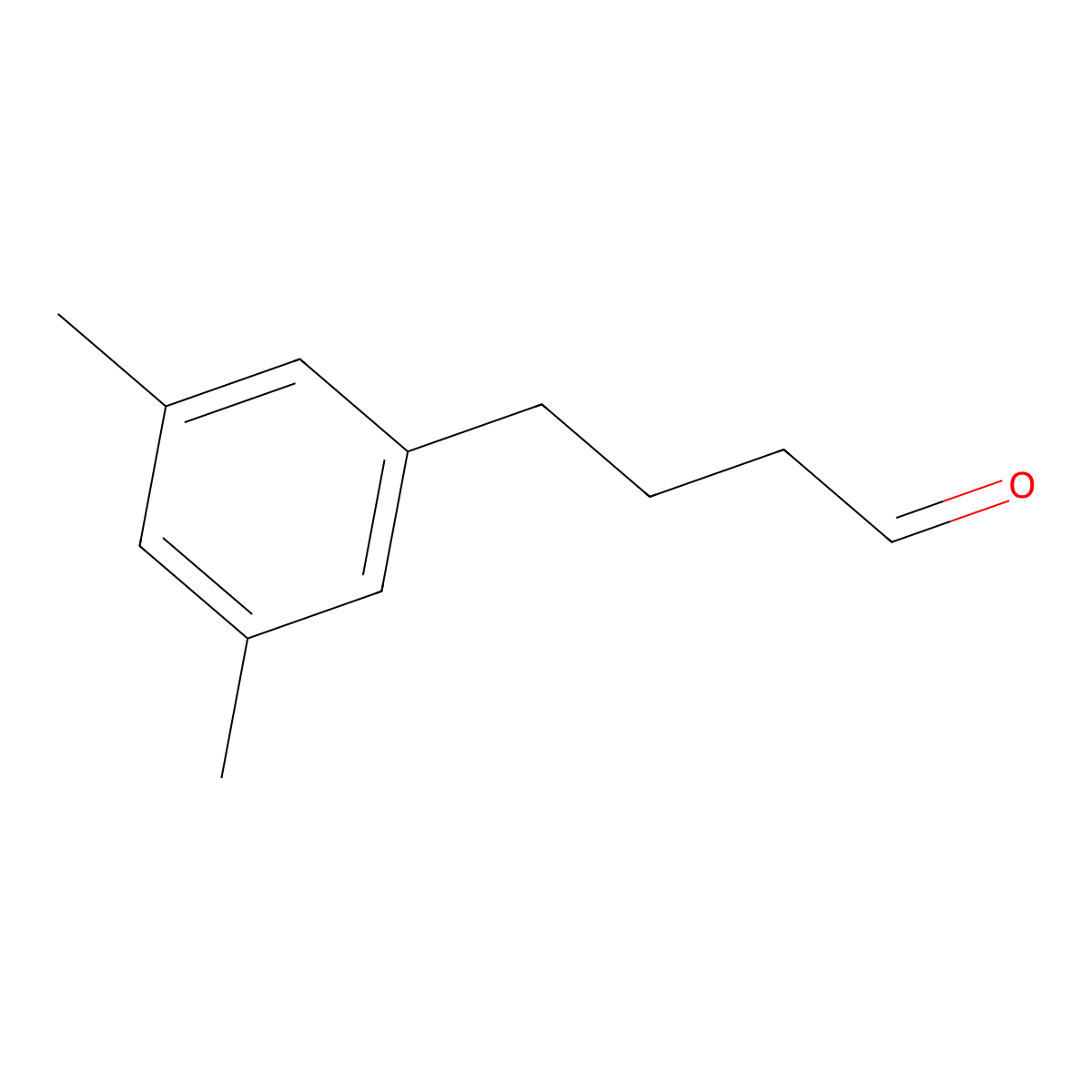 4-(3,5-Dimethylphenyl)butanal molecular structure, CAS 1333246-48-2