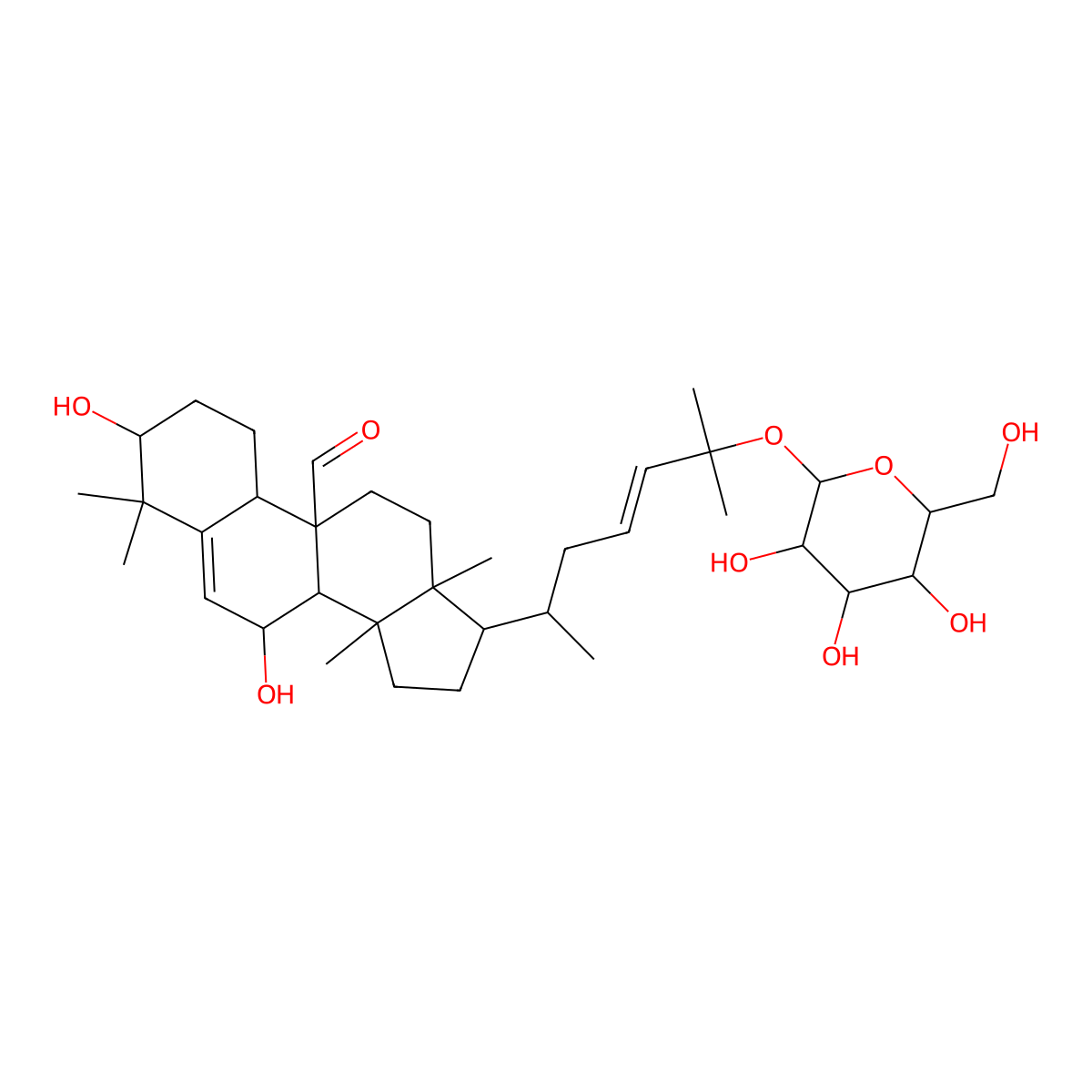 Momordicoside X molecular structure, CAS 1333321-50-8