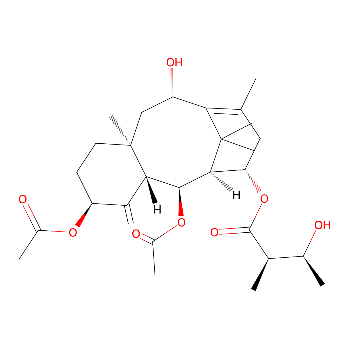 10-Deacetylyunnanxane molecular structure, CAS 1333323-17-3