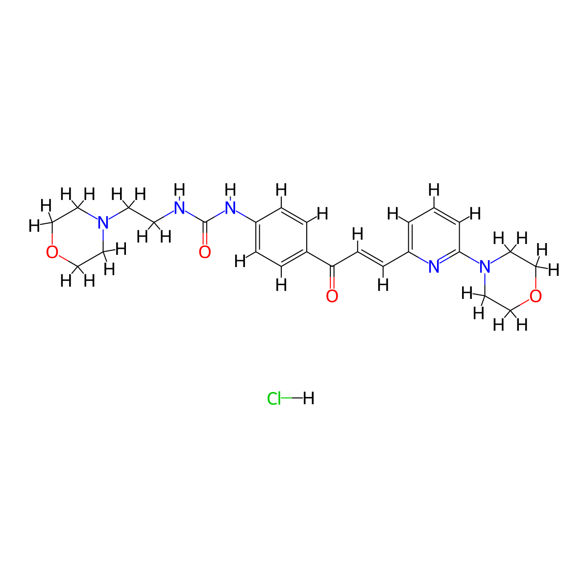 TRC051384 Hydrochloride molecular structure, CAS 1333327-56-2