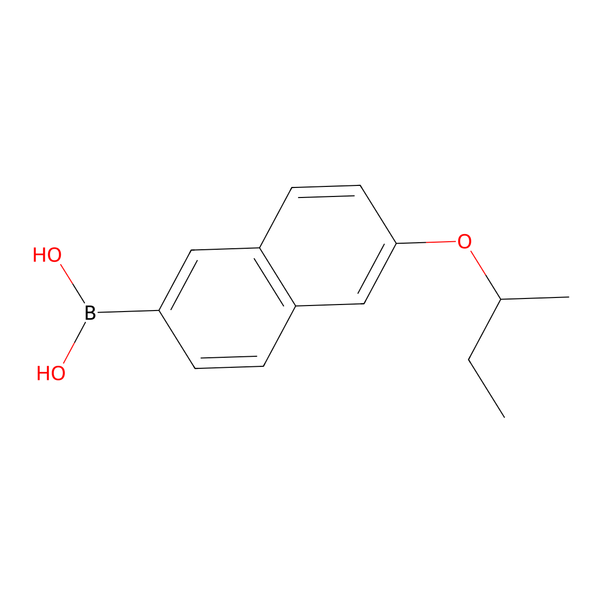 (6-(Sec-butoxy)naphthalen-2-yl)boronic acid molecular structure, CAS 1333411-87-2