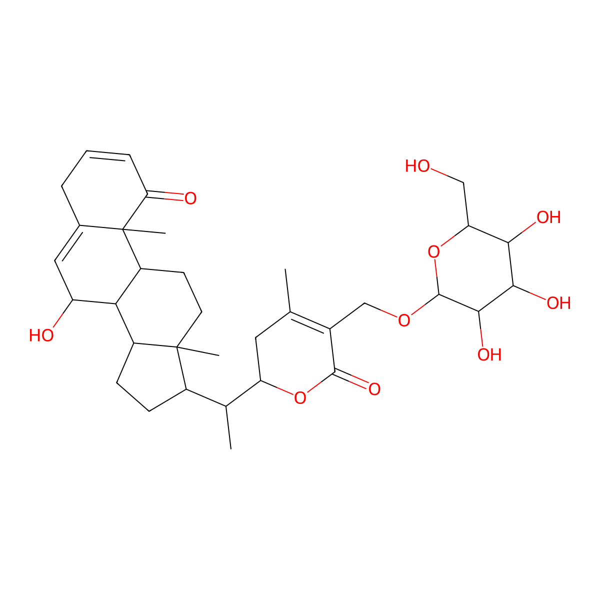 Daturataturin A molecular structure, CAS 133360-51-7