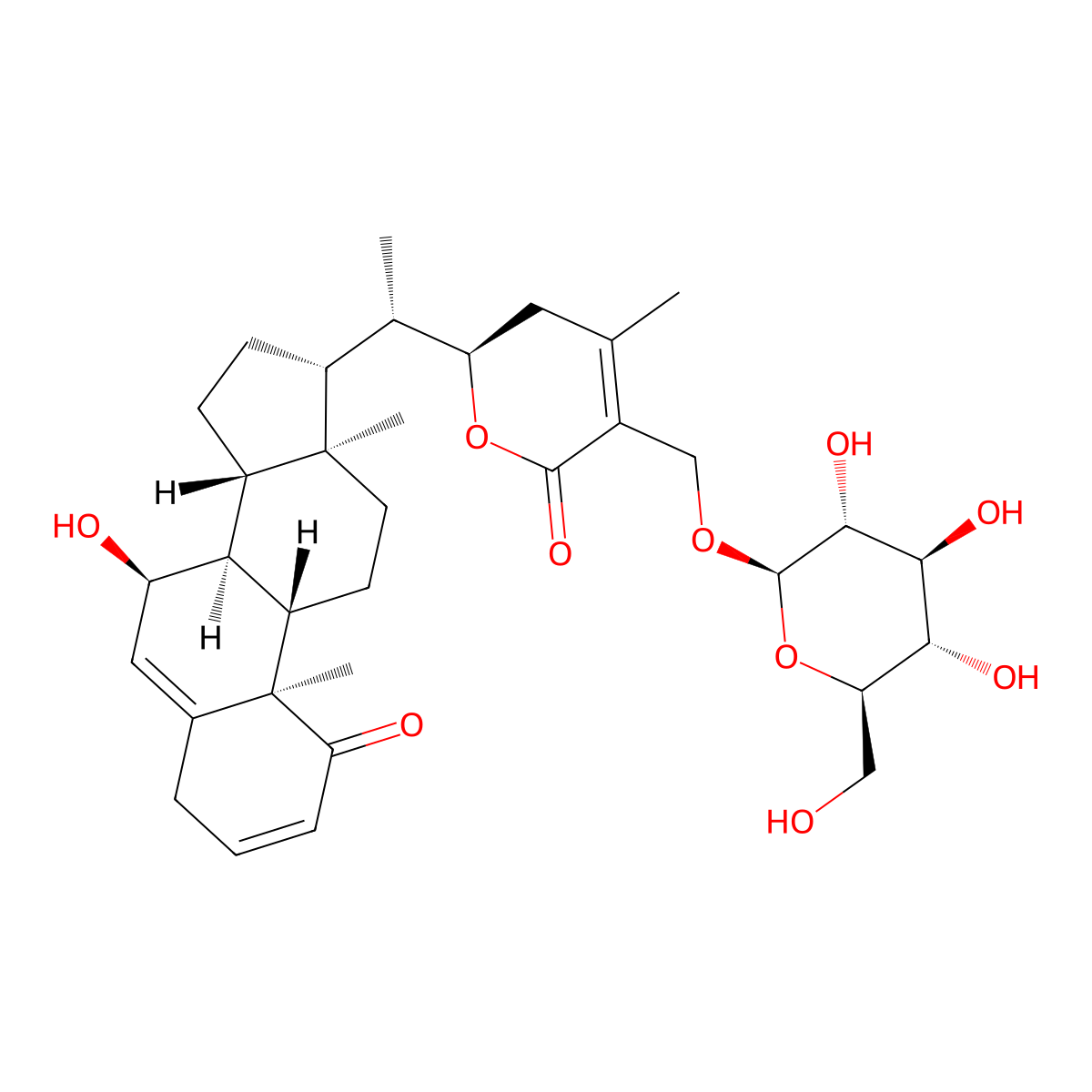 Daturataturin A molecular structure, CAS 133360-51-7