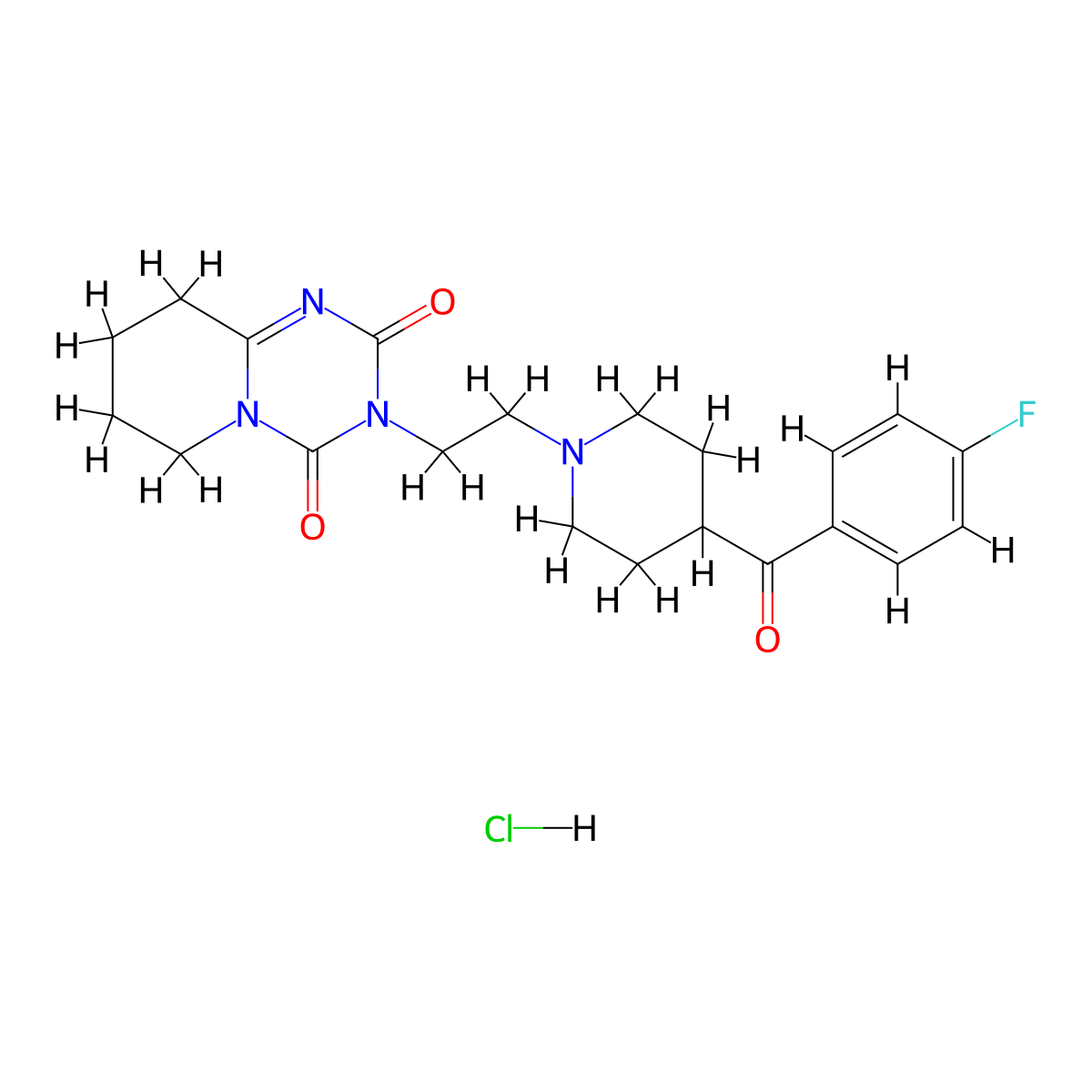 DV 7028 hydrochloride molecular structure, CAS 133364-62-2
