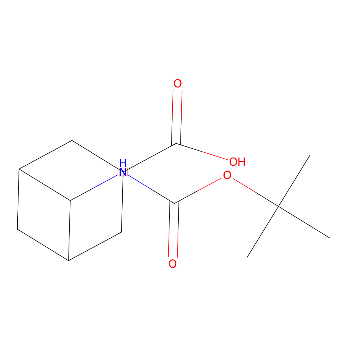 6-{[(Tert-butoxy)carbonyl]amino}bicyclo[3.1.1]heptane-3-carboxylic acid molecular structure, CAS 1334146-33-6