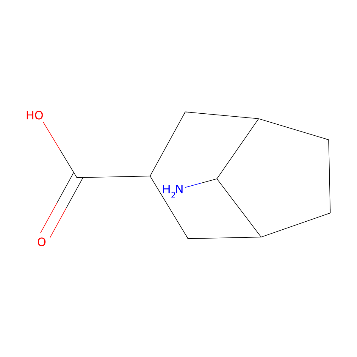 8-Aminobicyclo[3.2.1]octane-3-carboxylic acid molecular structure, CAS 1334149-38-0