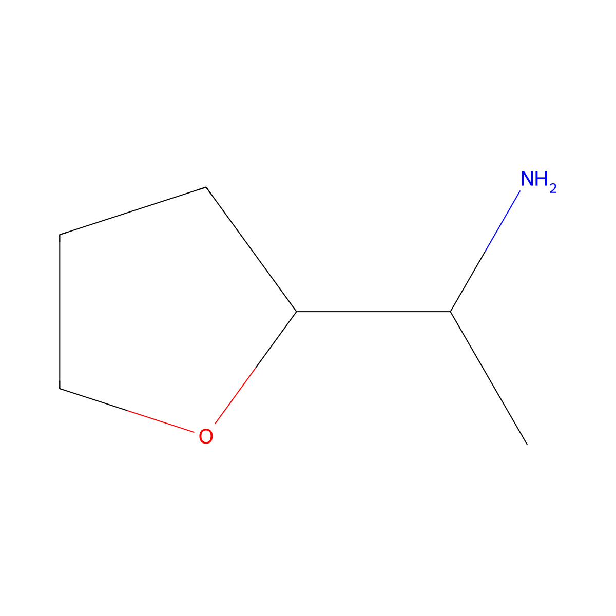 (1S)-1-(oxolan-2-yl)ethan-1-amine molecular structure, CAS 1334162-58-1