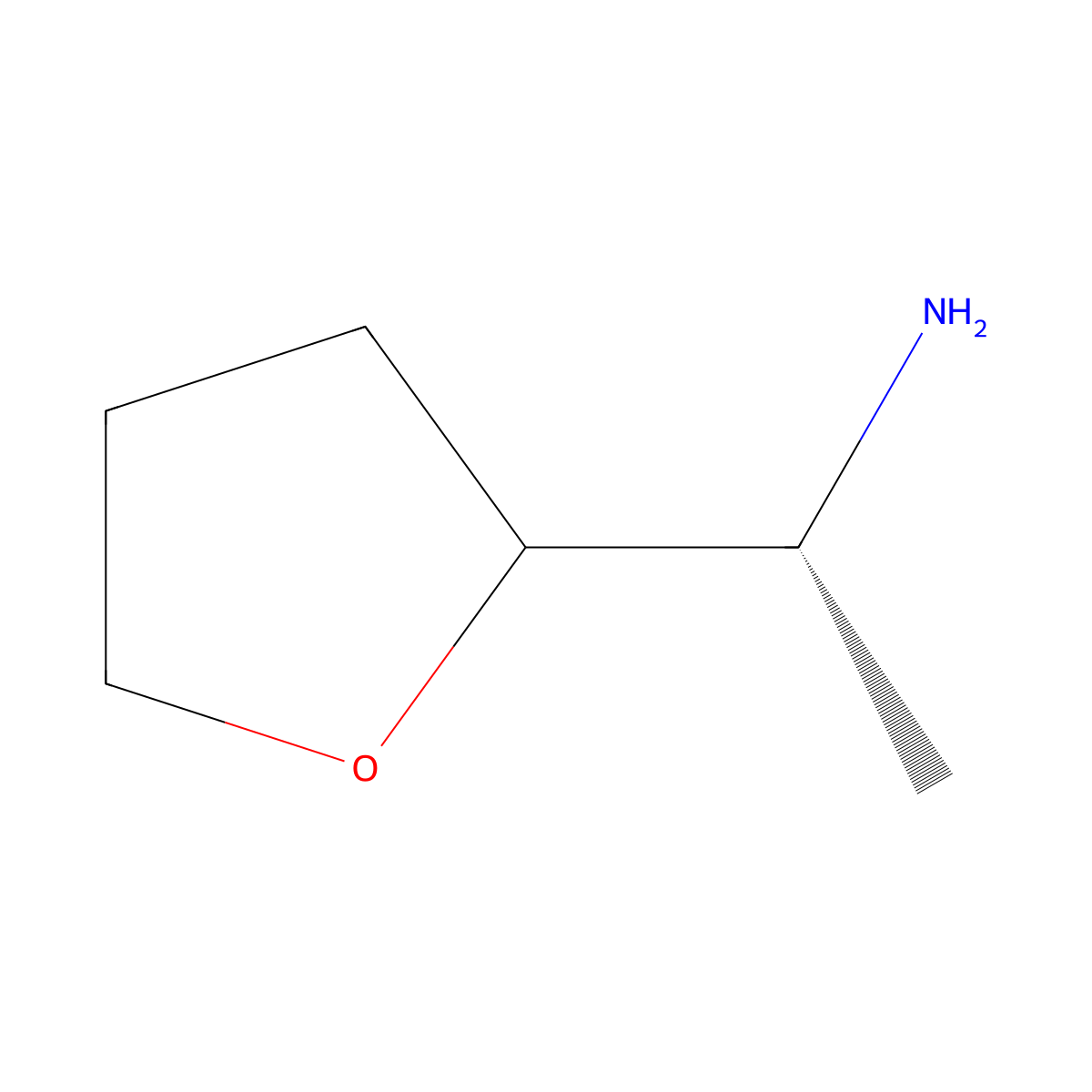 (1R)-1-(oxolan-2-yl)ethan-1-amine molecular structure, CAS 1334162-59-2