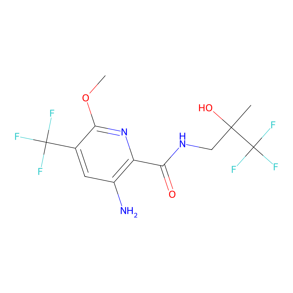 Icenticaftor molecular structure, CAS 1334546-77-8