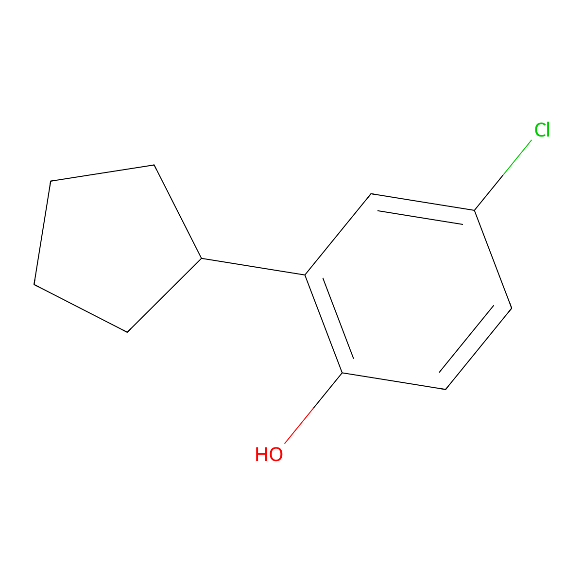 Dowicide 9 molecular structure, CAS 13347-42-7