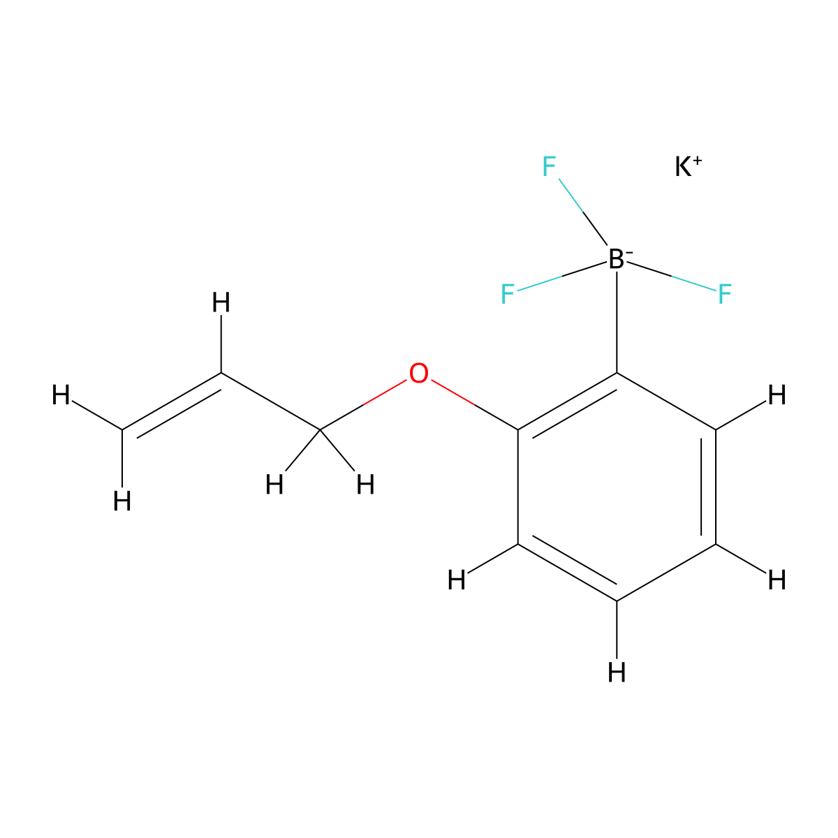 Potassium trifluoro[2-(prop-2-en-1-yloxy)phenyl]boranuide molecular structure, CAS 1334724-01-4