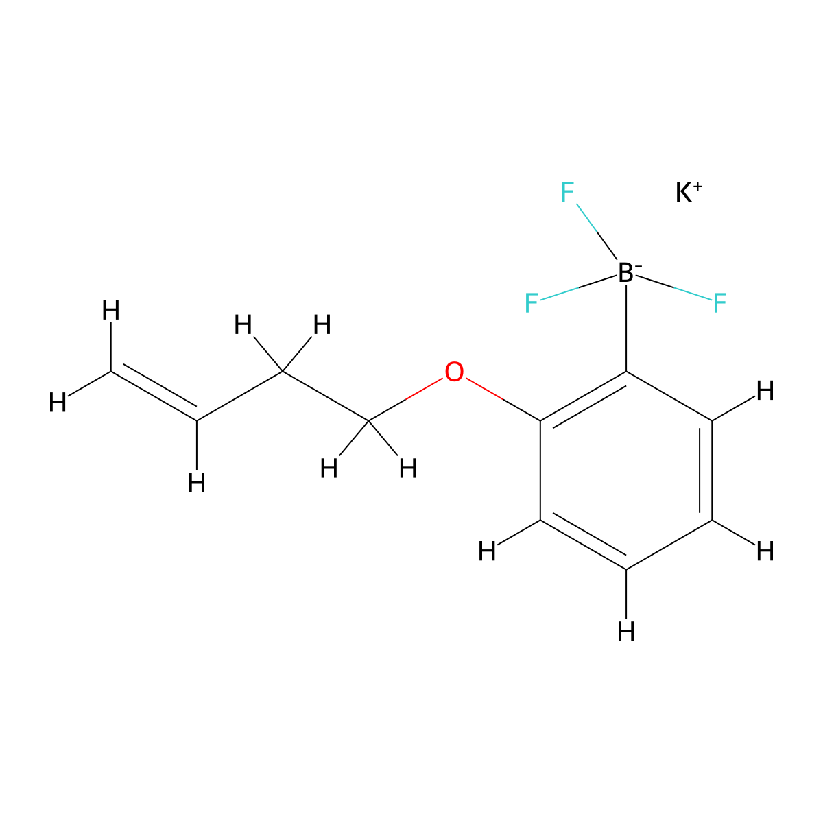 Potassium [2-(but-3-en-1-yloxy)phenyl]trifluoroboranuide molecular structure, CAS 1334724-02-5