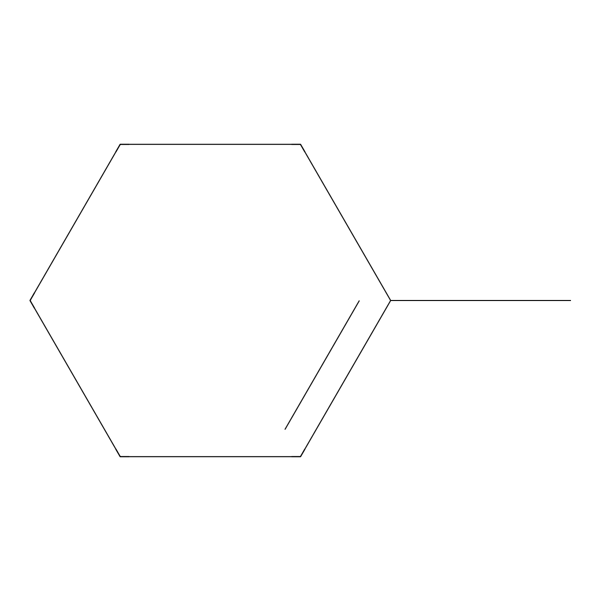 1-Methylcyclohexene molecular structure, CAS 1335-86-0